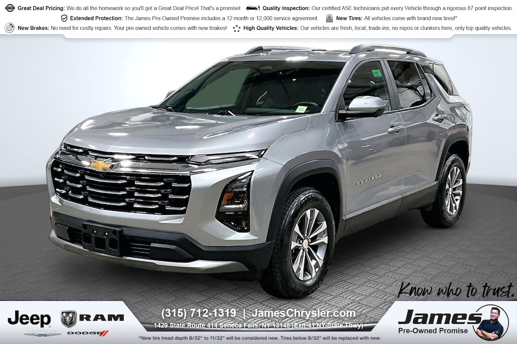 Used 2025 Chevrolet Equinox LT SUV