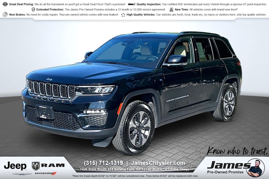 Used 2022 Jeep Grand Cherokee 4xe Base SUV