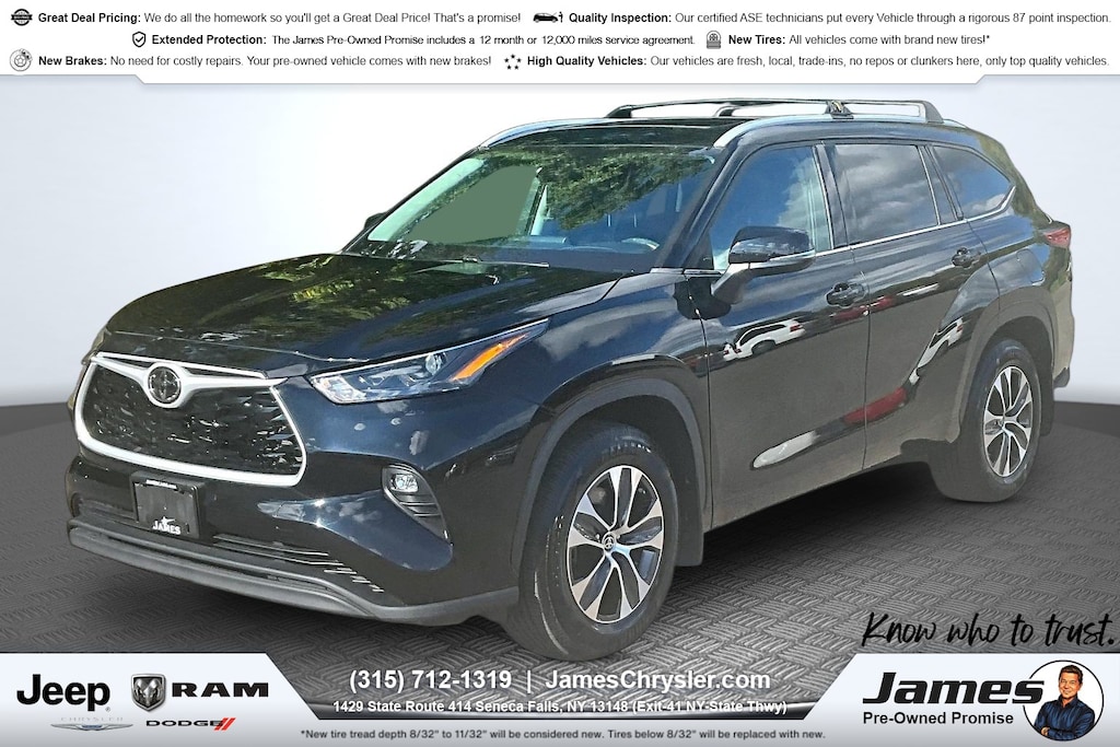 Used 2022 Toyota Highlander XLE SUV