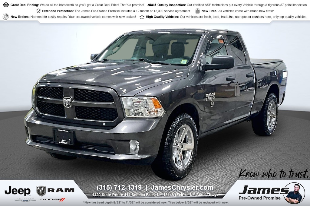 Used 2018 Ram 1500 Tradesman Truck Quad Cab