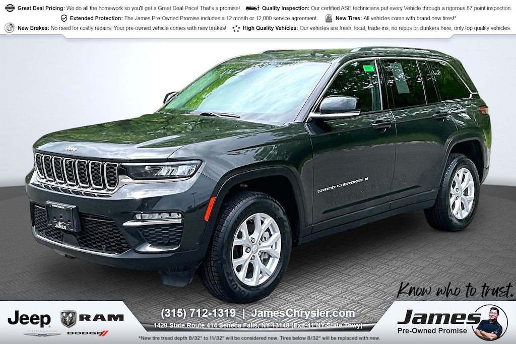 Used 2023 Jeep Grand Cherokee Limited SUV