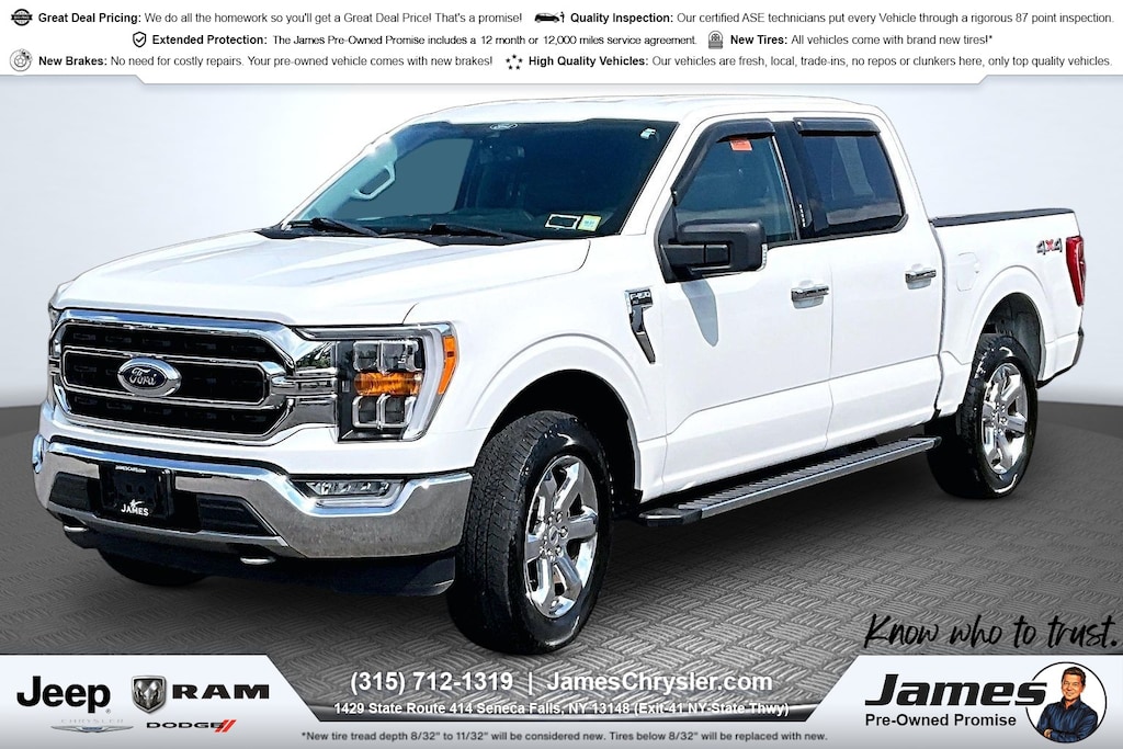 Used 2021 Ford F-150 Truck SuperCrew Cab