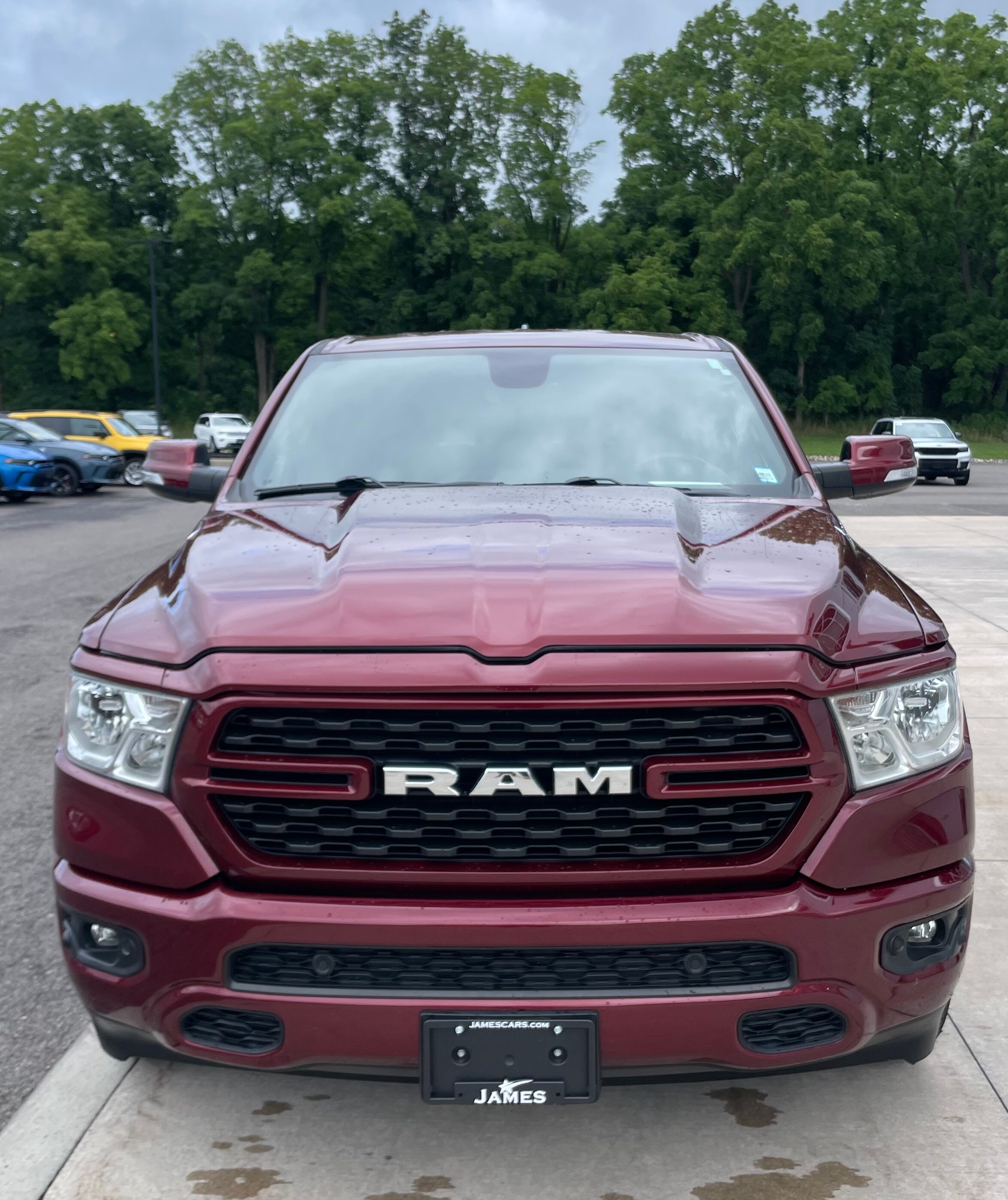 Used 2022 RAM Ram 1500 Pickup Big Horn/Lone Star with VIN 1C6SRFBT1NN183015 for sale in Seneca Falls, NY