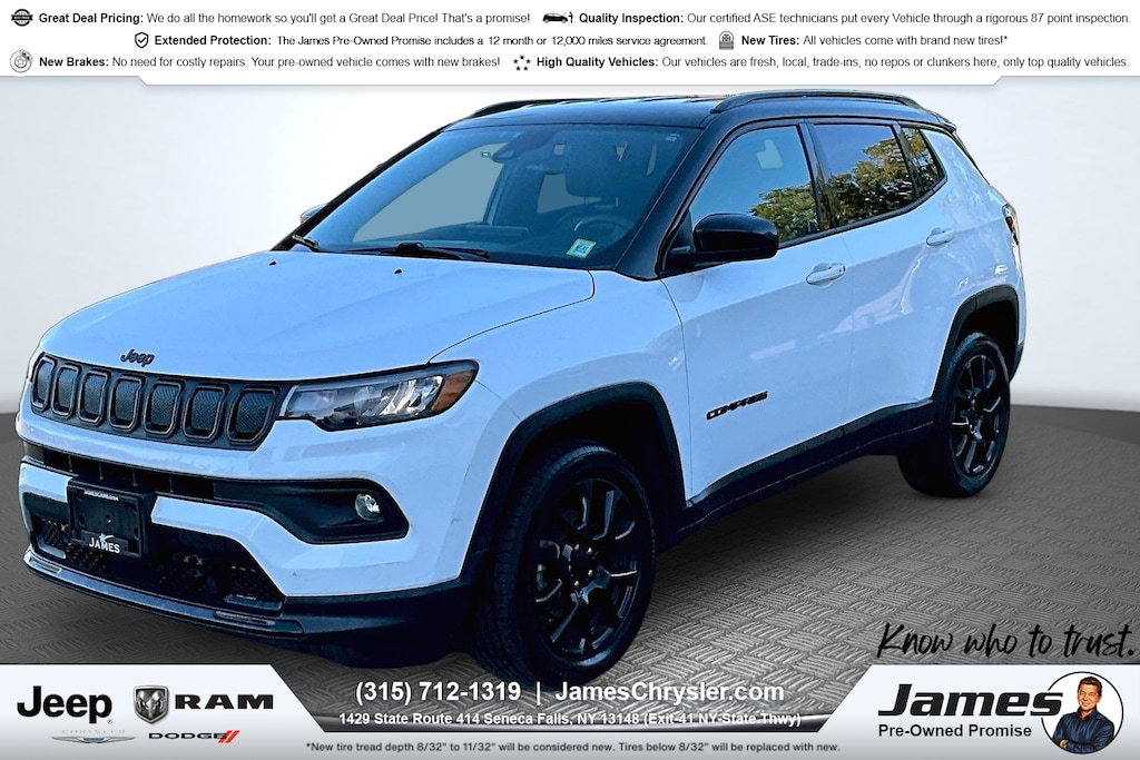 Used 2022 Jeep Compass Latitude SUV