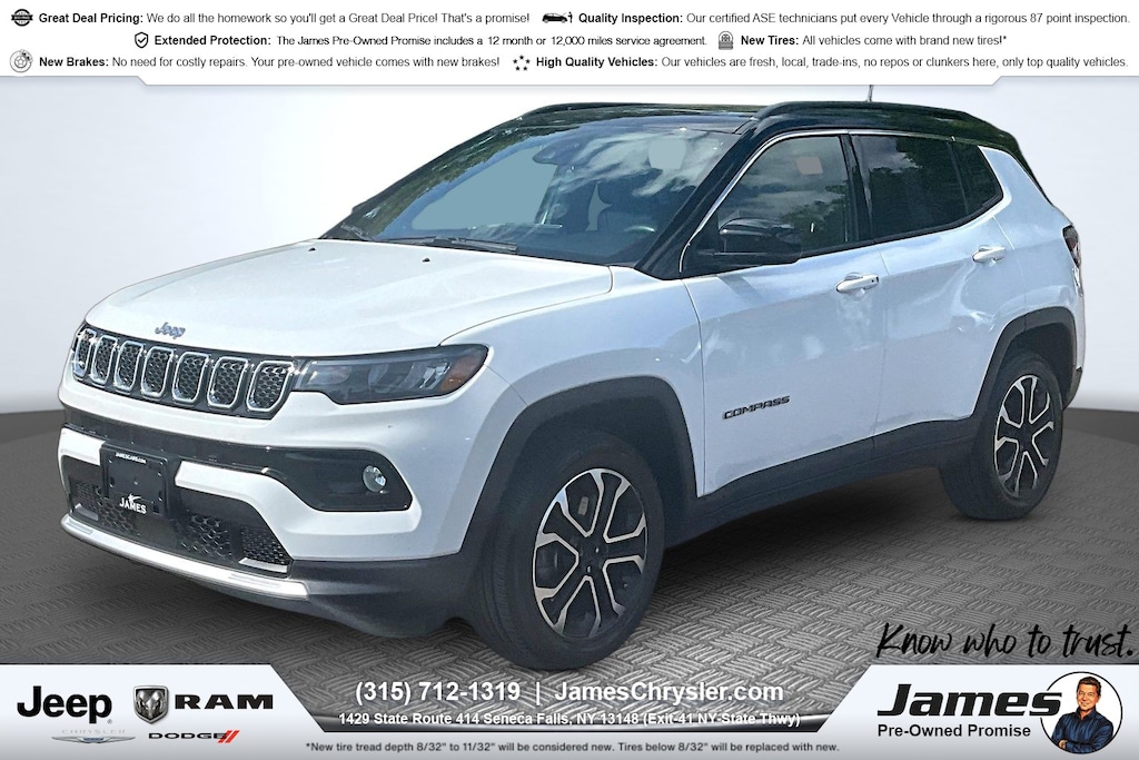 Used 2023 Jeep Compass Limited SUV