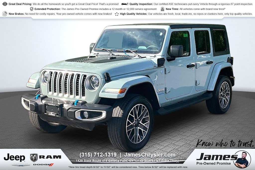 Used 2023 Jeep Wrangler 4xe SUV