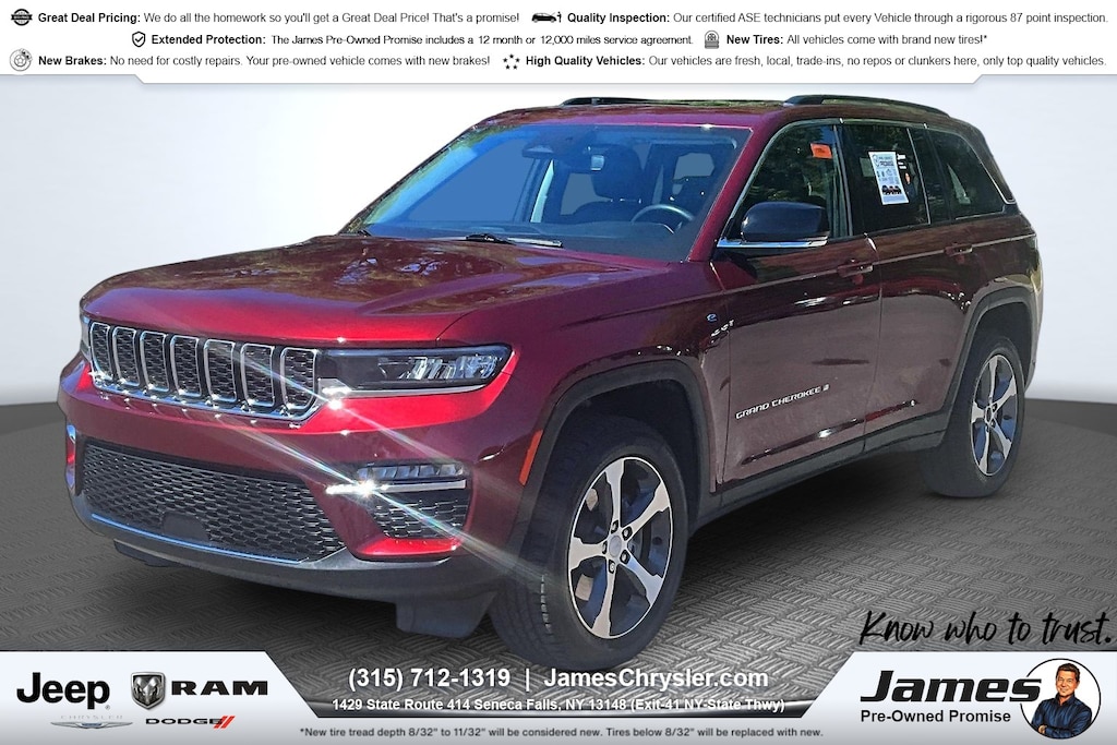 Used 2023 Jeep Grand Cherokee 4xe Base SUV