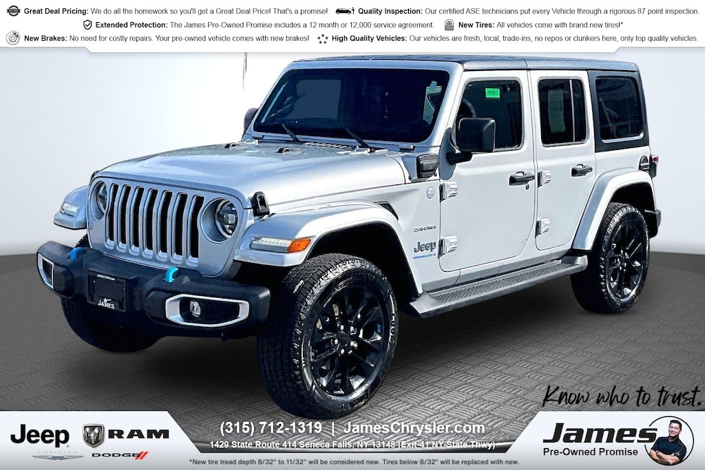 Used 2023 Jeep Wrangler 4xe SUV