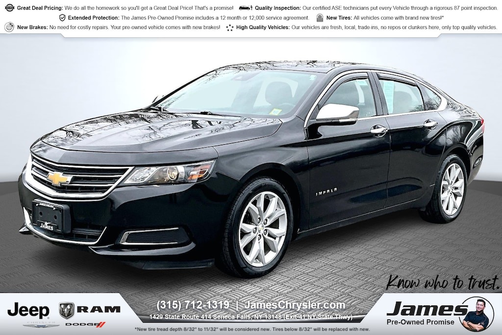 Used 2017 Chevrolet Impala LT w/1LT Sedan