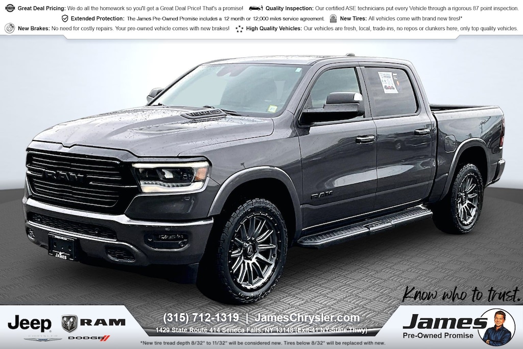 Used 2022 Ram 1500 Laramie Truck Crew Cab