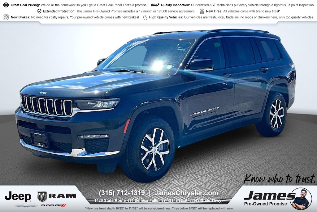Used 2023 Jeep Grand Cherokee L Limited SUV