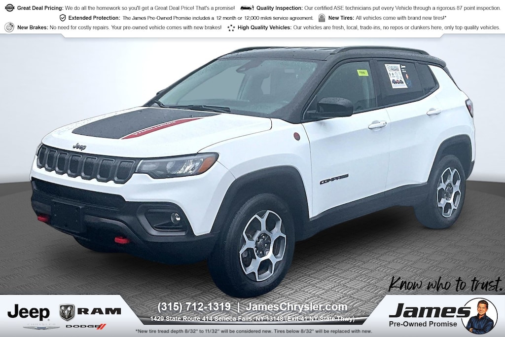 Used 2022 Jeep Compass Trailhawk SUV
