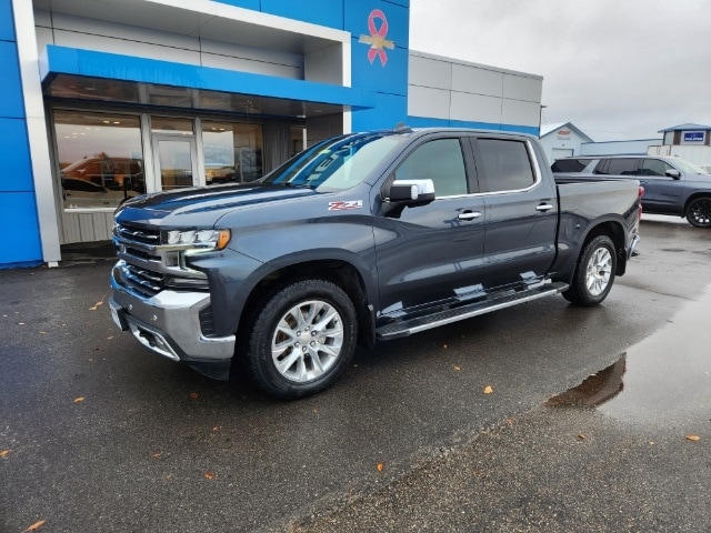 Used 2021 Chevrolet Silverado 1500 LTZ with VIN 1GCUYGEL6MZ110283 for sale in Finley, ND