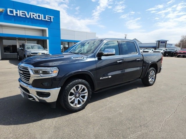 Used 2019 RAM Ram 1500 Pickup Longhorn with VIN 1C6SRFKTXKN839563 for sale in Finley, ND