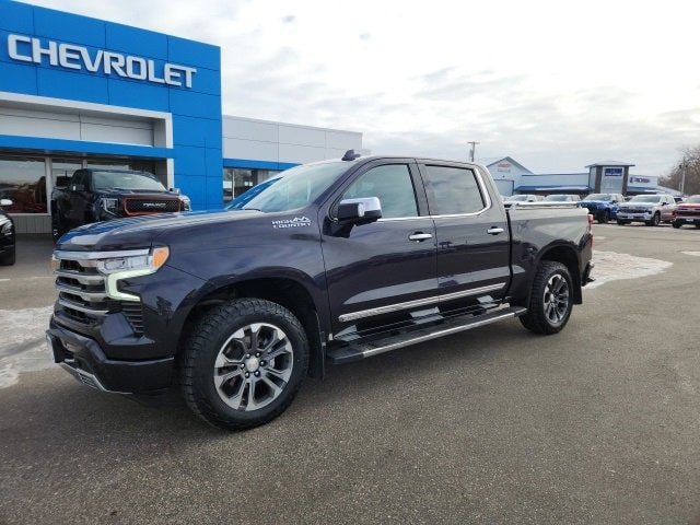 Certified 2023 Chevrolet Silverado 1500 High Country with VIN 2GCUDJED5P1102559 for sale in Finley, ND