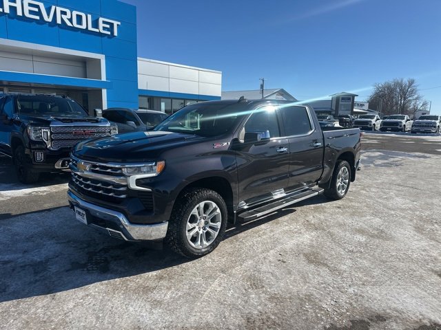 Certified 2022 Chevrolet Silverado 1500 LTZ with VIN 3GCUDGETXNG687587 for sale in Crookston, Minnesota