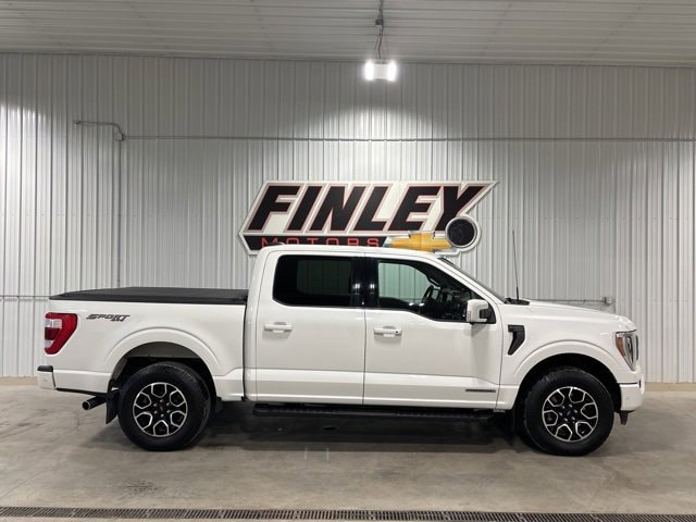 Used 2022 Ford F-150 Lariat with VIN 1FTFW1ED4NFA80210 for sale in Crookston, Minnesota