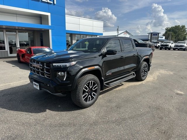 Used 2025 GMC Canyon AT4 with VIN 1GTP2DEK0S1151007 for sale in Crookston, Minnesota