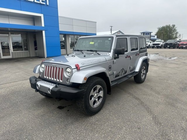 Used 2016 Jeep Wrangler Unlimited Sahara with VIN 1C4BJWEGXGL176397 for sale in Finley, ND