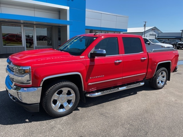 Used 2017 Chevrolet Silverado 1500 LTZ with VIN 3GCUKSEC1HG350125 for sale in Finley, ND