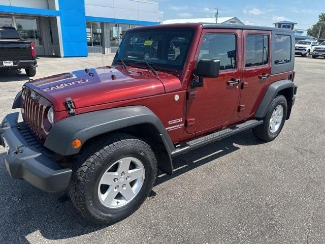 Used 2010 Jeep Wrangler Unlimited Sport with VIN 1J4BA3H17AL218046 for sale in Finley, ND
