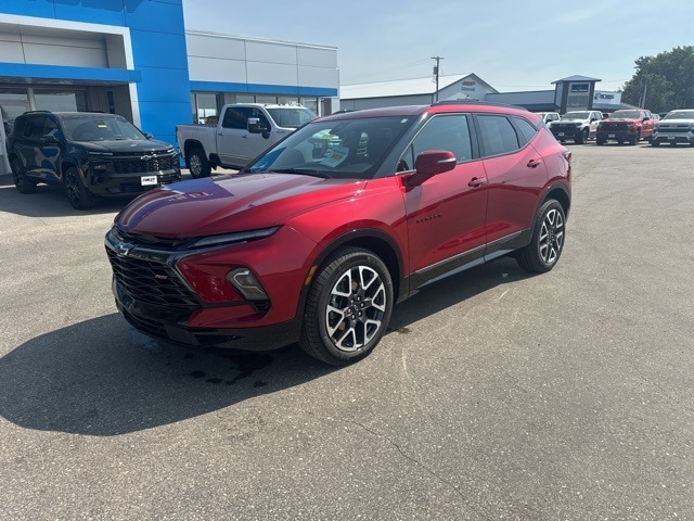 Used 2024 Chevrolet Blazer RS with VIN 3GNKBKRS3RS119502 for sale in Finley, ND