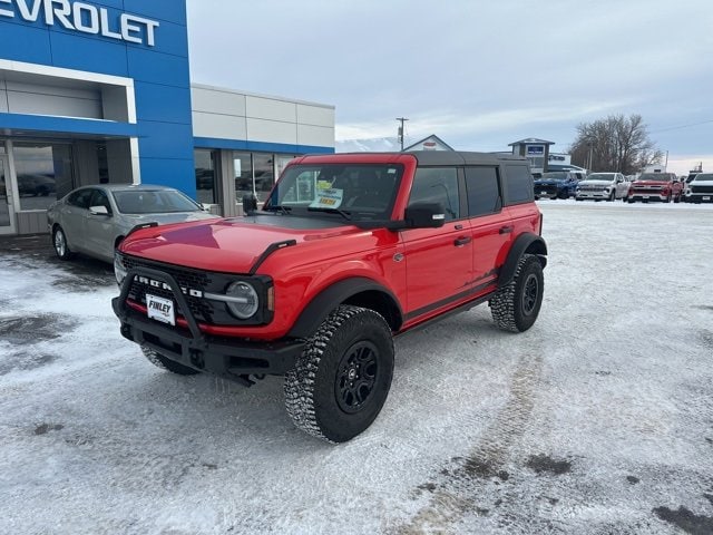 Used 2022 Ford Bronco 4-Door Wildtrak with VIN 1FMEE5DP9NLB07383 for sale in Crookston, Minnesota
