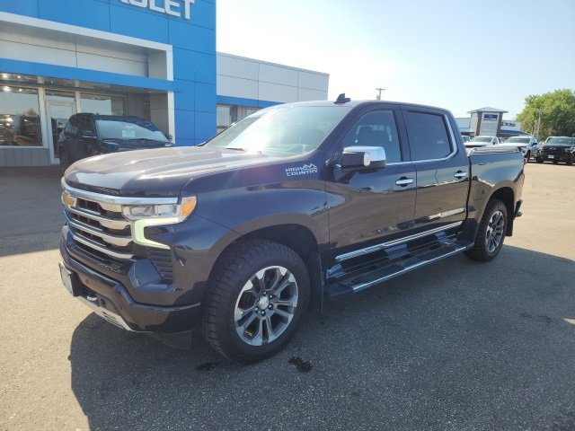Certified 2023 Chevrolet Silverado 1500 High Country with VIN 2GCUDJED5P1102559 for sale in Crookston, Minnesota