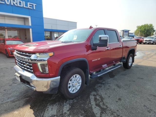 Used 2022 Chevrolet Silverado 2500HD LTZ with VIN 1GC4YPEY6NF206218 for sale in Finley, ND