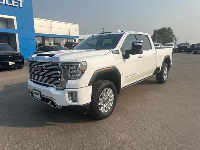 Used 2021 GMC Sierra 3500 Denali HD Denali with VIN 1GT49WEY5MF158040 for sale in Finley, ND