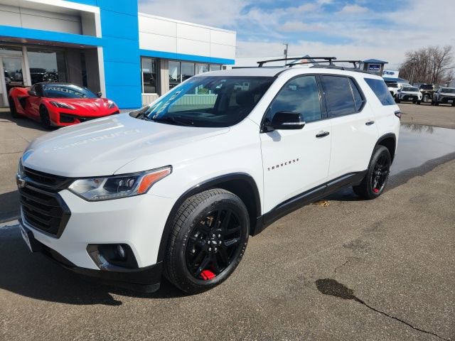 Used 2018 Chevrolet Traverse Premier with VIN 1GNEVJKW5JJ161736 for sale in Finley, ND