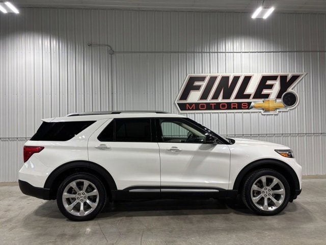 Used 2020 Ford Explorer Platinum with VIN 1FM5K8HC6LGB93632 for sale in Crookston, Minnesota