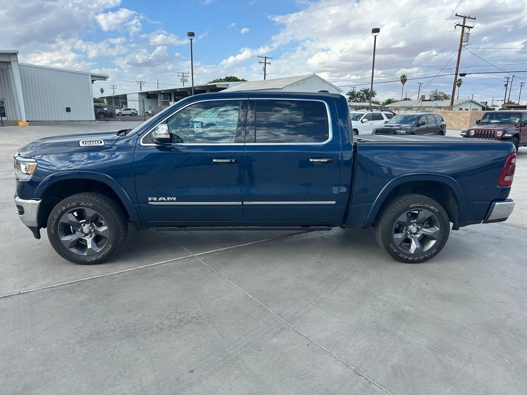 Used 2022 RAM Ram 1500 Pickup Laramie with VIN 1C6SRFJM6NN313199 for sale in Blythe, CA