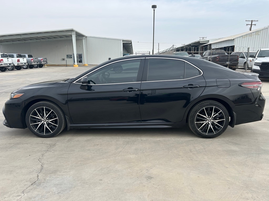 Used 2023 Toyota Camry SE with VIN 4T1G11AK3PU782164 for sale in Blythe, CA