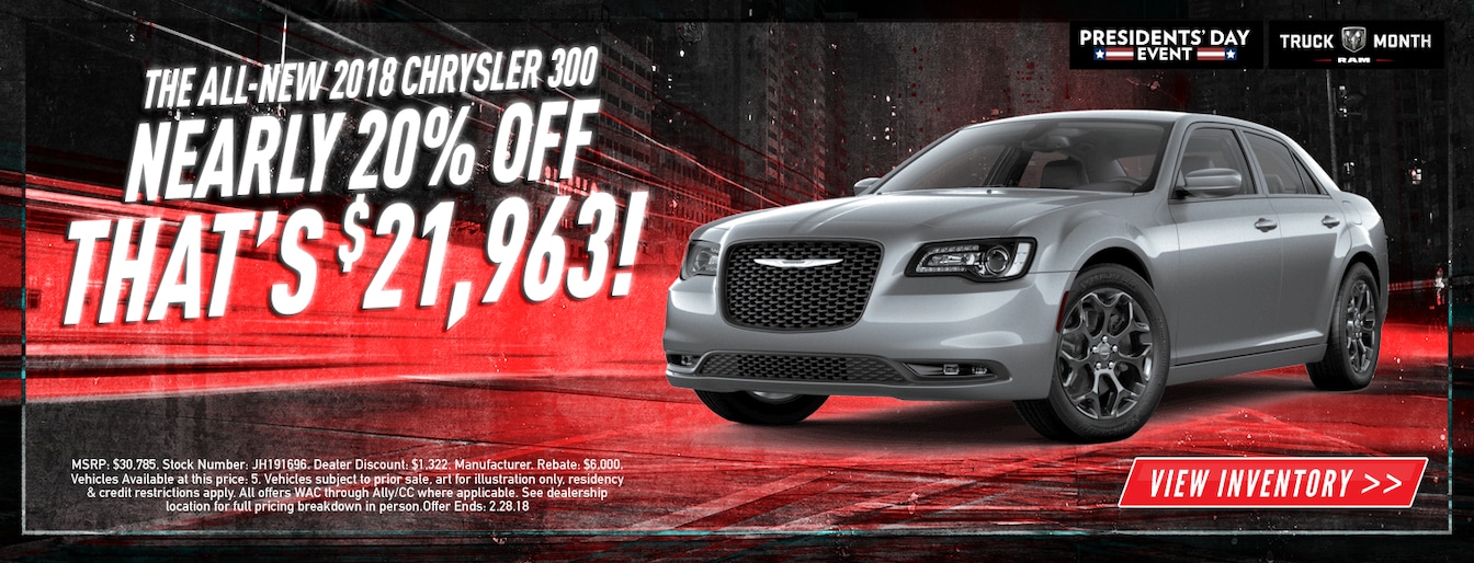 New 20172018 Chrysler Dodge Jeep Ram & Used Car Dealership in