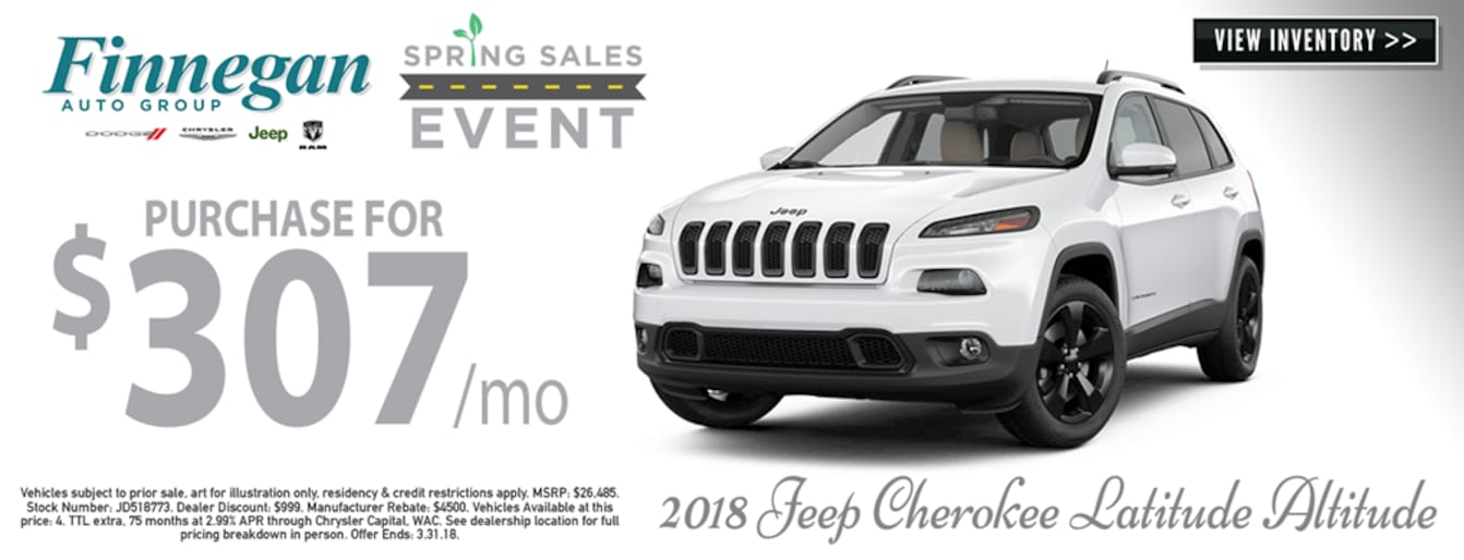 New 20172018 Chrysler Dodge Jeep Ram & Used Car Dealership in