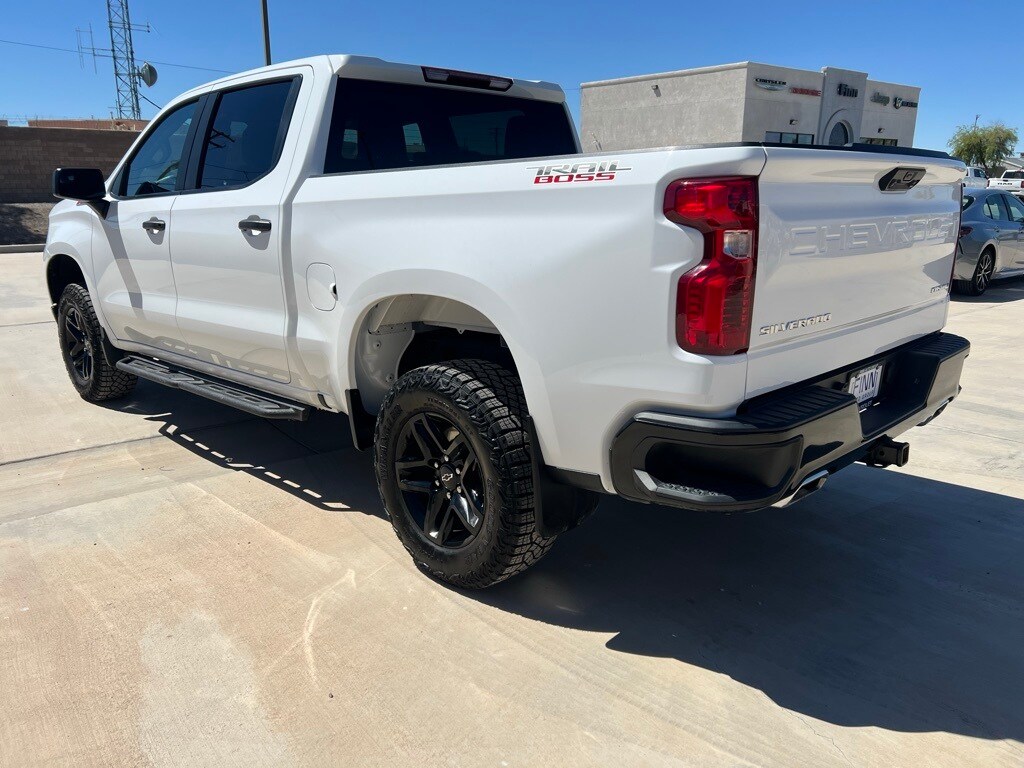 Used 2024 Chevrolet Silverado 1500 Custom Trail Boss Crew Cab Short Bed Truck