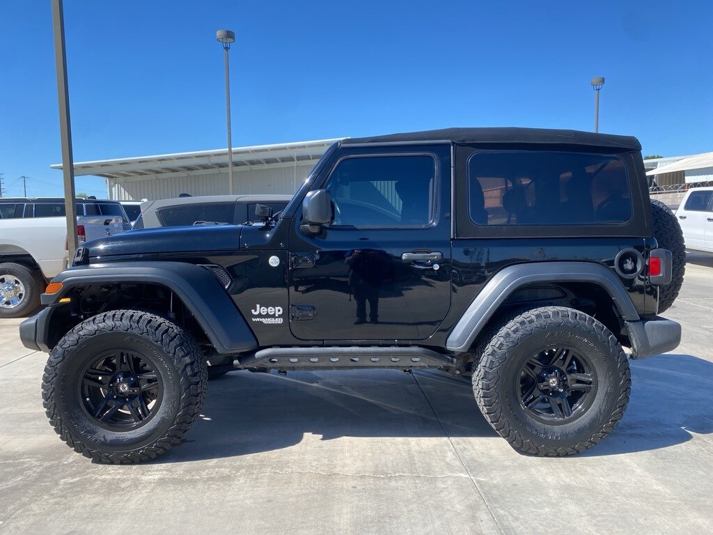 Used 2020 Jeep Wrangler Sport S with VIN 1C4GJXAG5LW236936 for sale in Blythe, CA