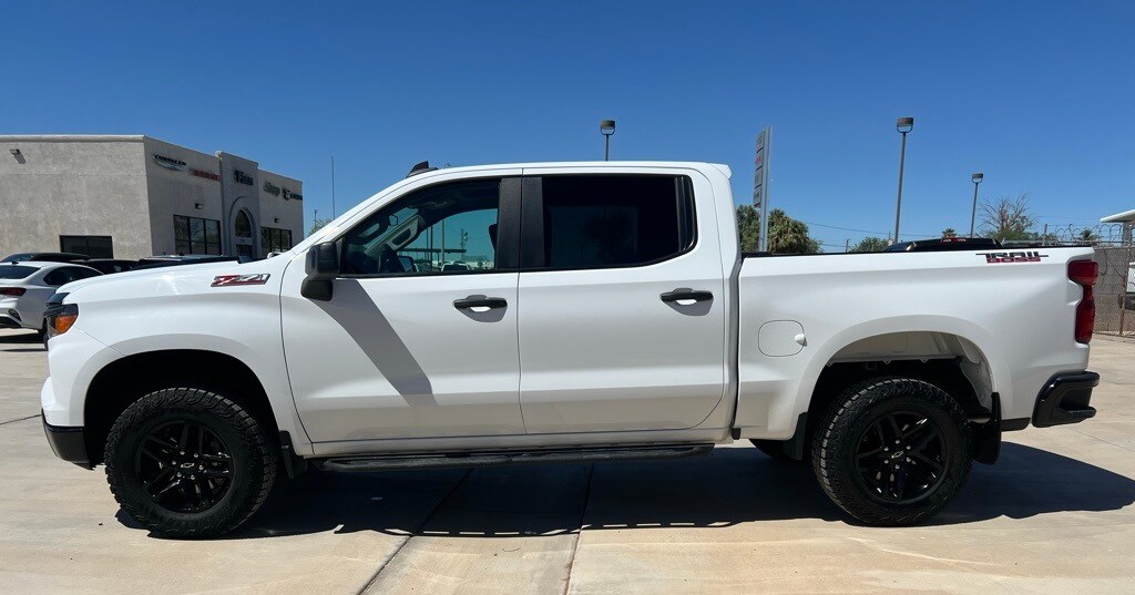 Used 2024 Chevrolet Silverado 1500 Custom Trail Boss Crew Cab Short Bed Truck