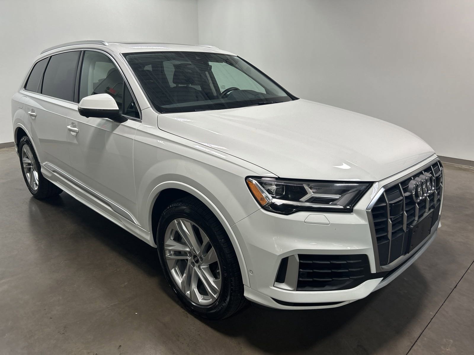 Certified 2023 Audi Q7 Premium Plus with VIN WA1LXBF75PD009587 for sale in Hollidaysburg, PA