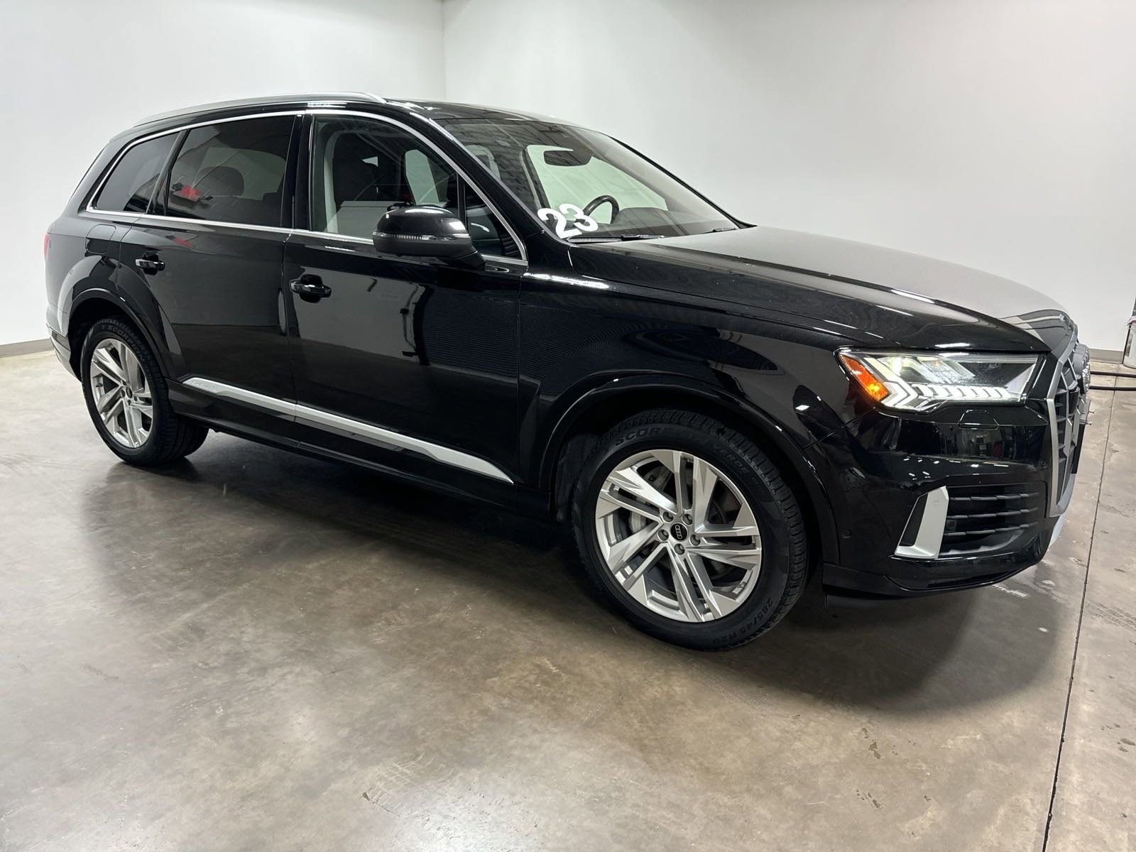 Certified 2023 Audi Q7 Premium Plus with VIN WA1LXBF76PD011073 for sale in Hollidaysburg, PA