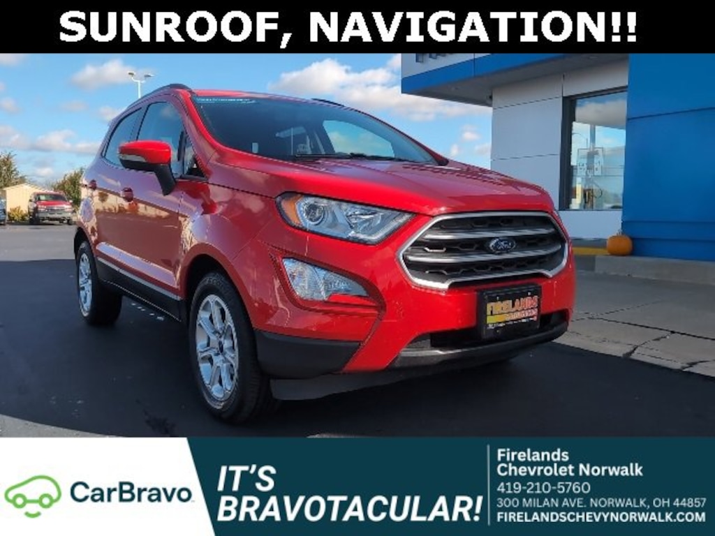 Used 2020 Ford EcoSport SE SUV