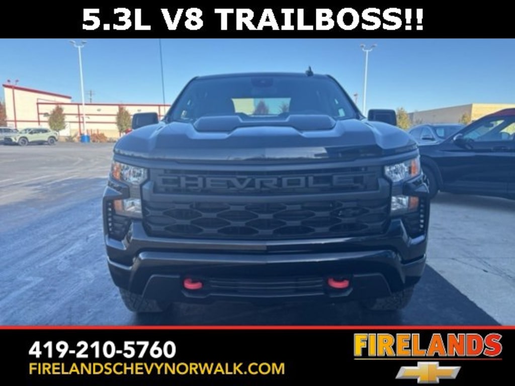 Used 2024 Chevrolet Silverado 1500 Custom Trail Boss Truck