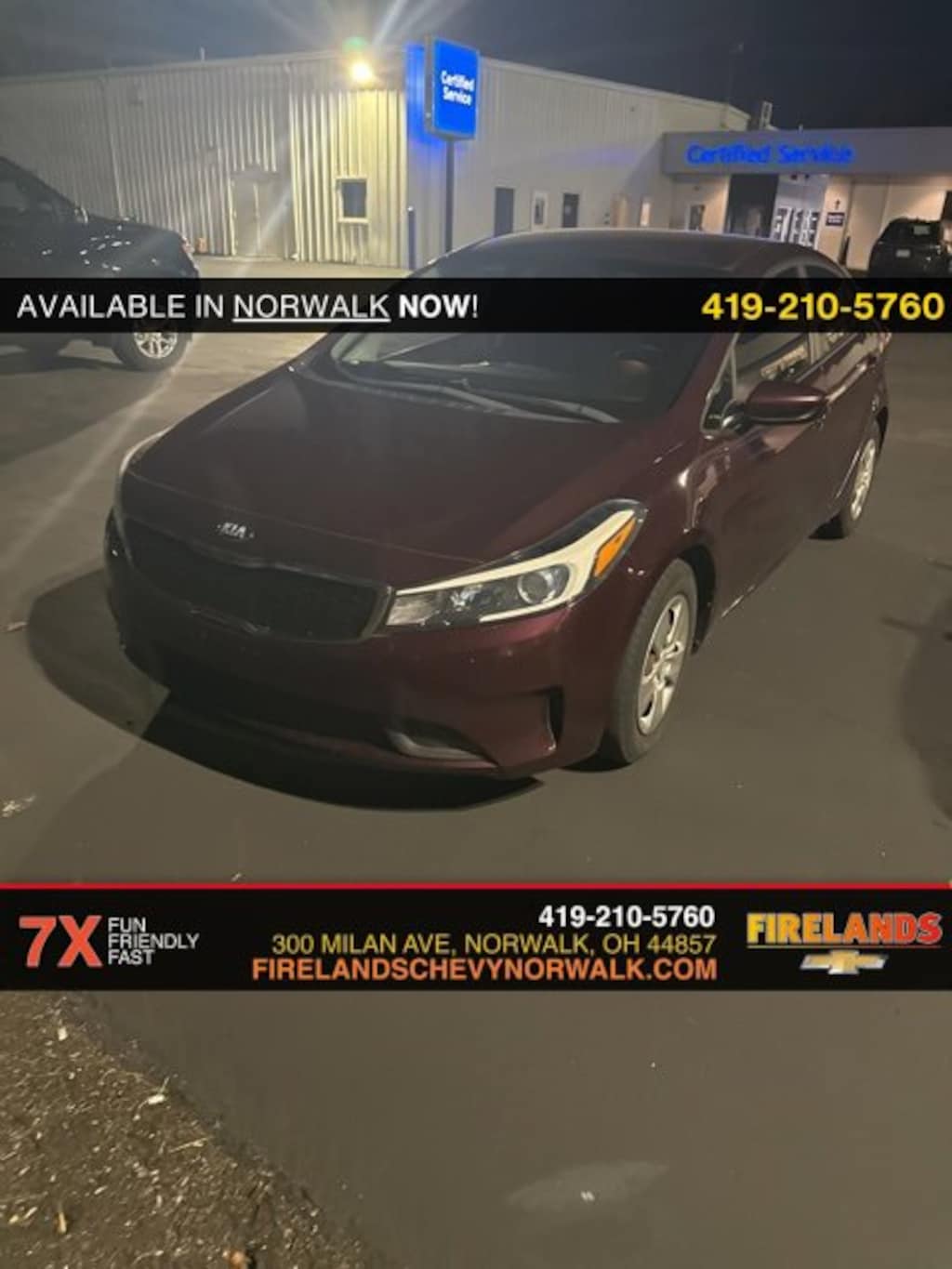 Used 2018 Kia Forte LX Sedan