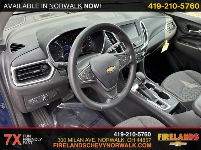 Used 2022 Chevrolet Equinox LT with VIN 3GNAXKEV7NL204330 for sale in Norwalk, OH