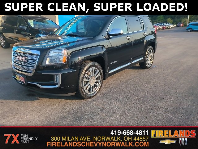 Used 2016 GMC Terrain Denali with VIN 2GKFLVE31G6259331 for sale in Norwalk, OH