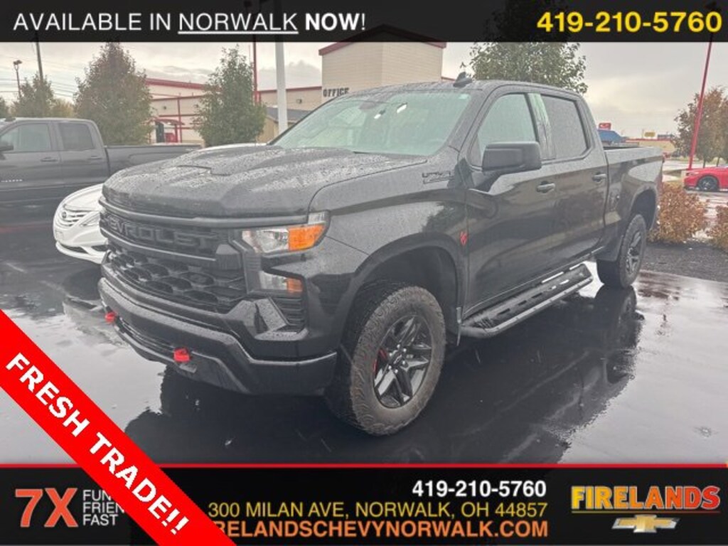 Used 2024 Chevrolet Silverado 1500 Custom Trail Boss Truck