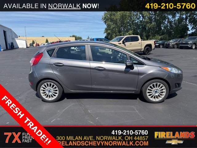 Used 2014 Ford Fiesta Titanium with VIN 3FADP4FJ1EM244464 for sale in Norwalk, OH