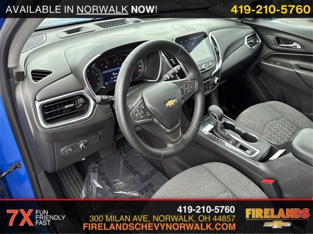 Used 2024 Chevrolet Equinox LT with VIN 3GNAXKEG9RS155645 for sale in Norwalk, OH