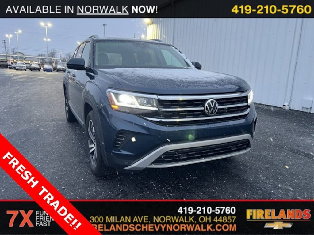 Used 2022 Volkswagen Atlas 2.0T SEL